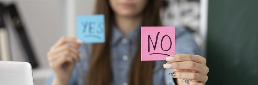 La importancia de aprender a decir "no" y establecer límites en la vida adulta