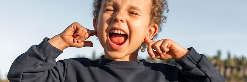 Nino con rabieta